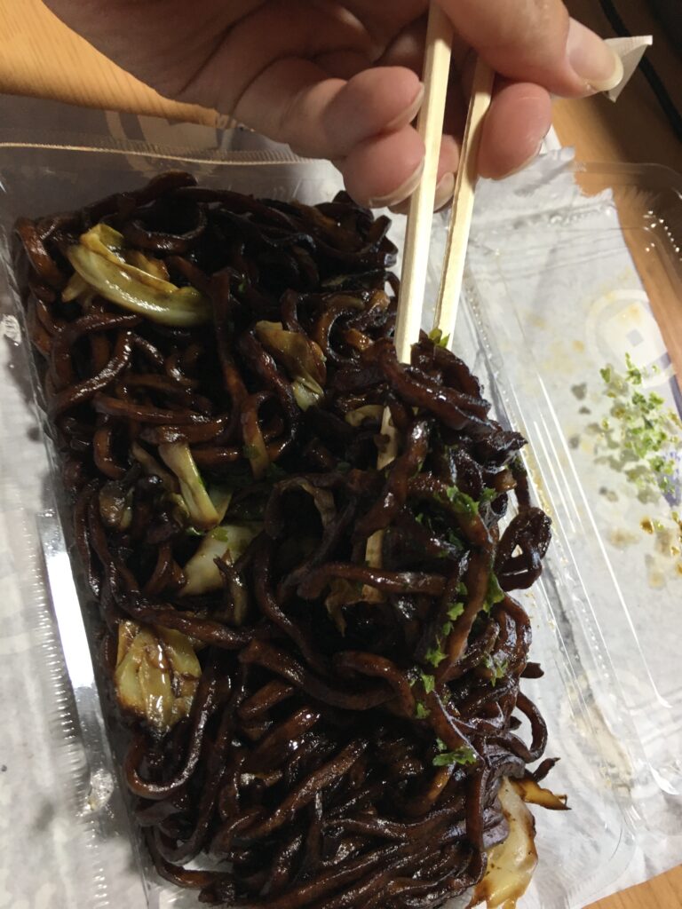 田舎の名物焼きそばグルメ