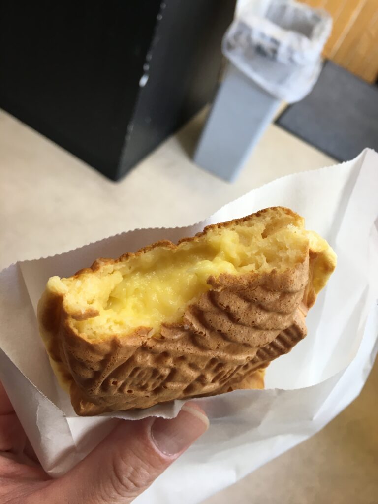 カスタード鯛焼き