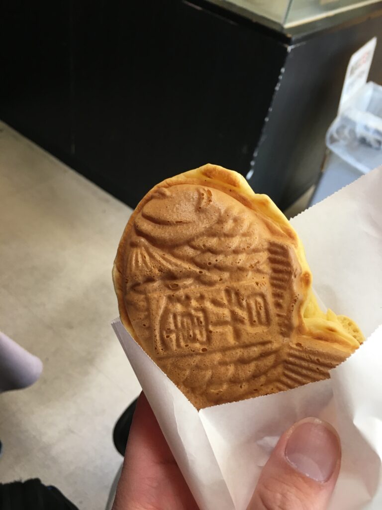 カスタード鯛焼き
