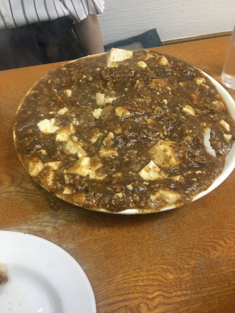 大進亭のマーボー丼 東京の町中華デカ盛りのお店