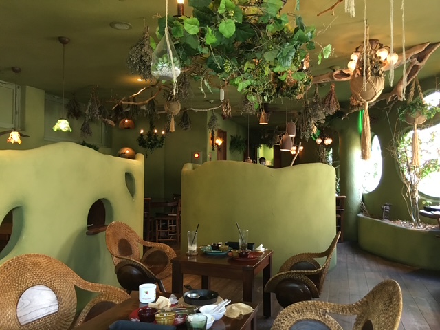 ティーハウス はっぱの店内写真