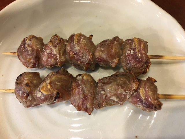 中央線にある焼き鳥屋