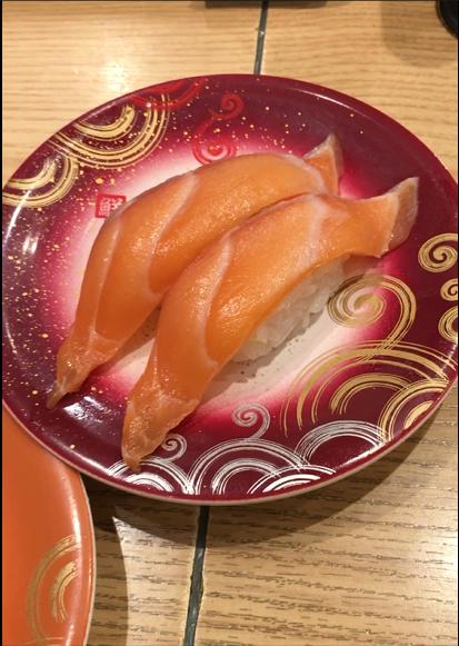 サーモン 回転寿司 トリトン 池袋東武店