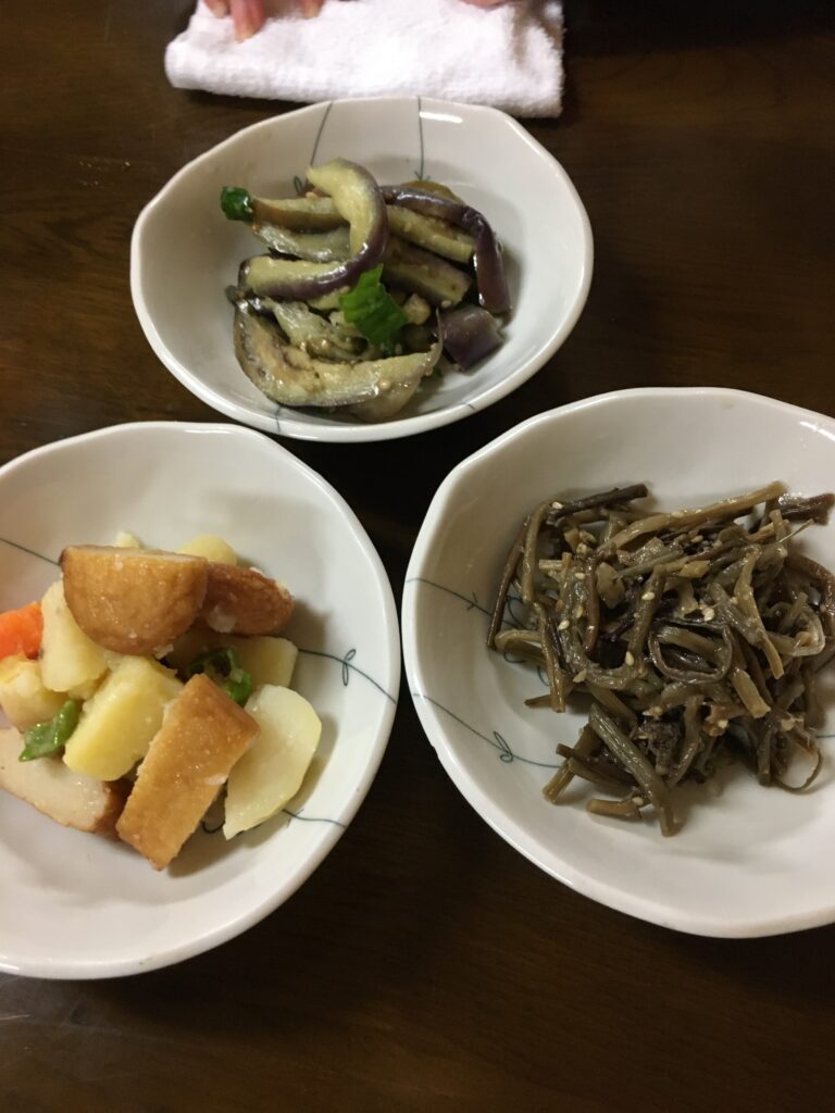家庭料理風韓国料理前菜 韓国料理前菜