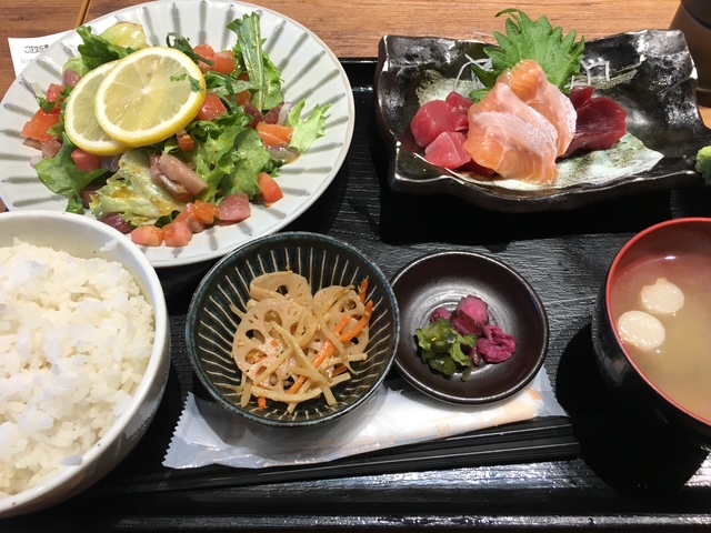 まぐろ相馬水産銀座店のランチ