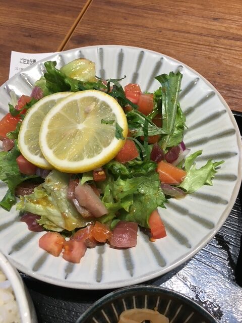 まぐろ相馬水産銀座店のランチ