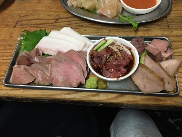 低温肉刺し おとんば低温肉刺し