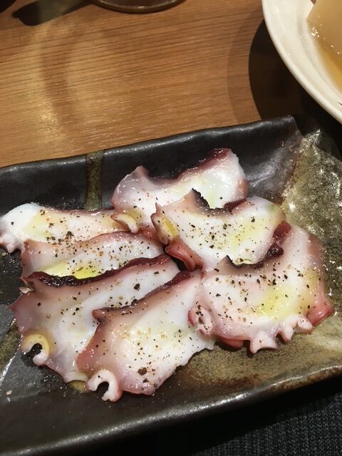 タコ刺し