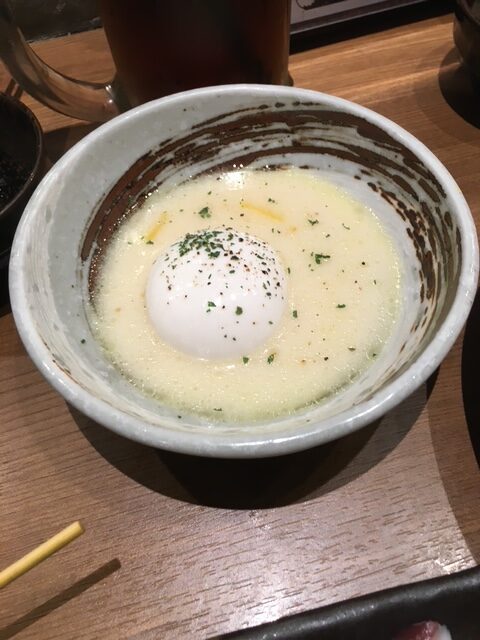 半熟卵のおでん