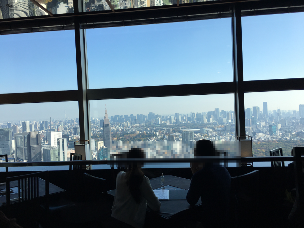 新宿周辺で景色の良い飲食店