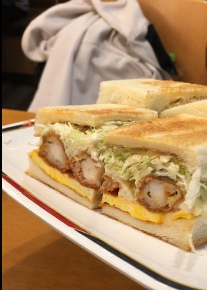 コンパルエビフライサンド おすすめ名古屋エビフライサンド