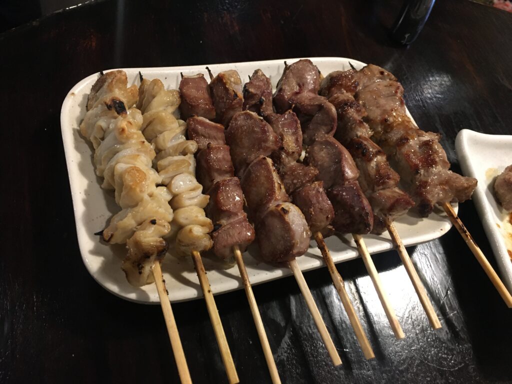 やきとん串焼き