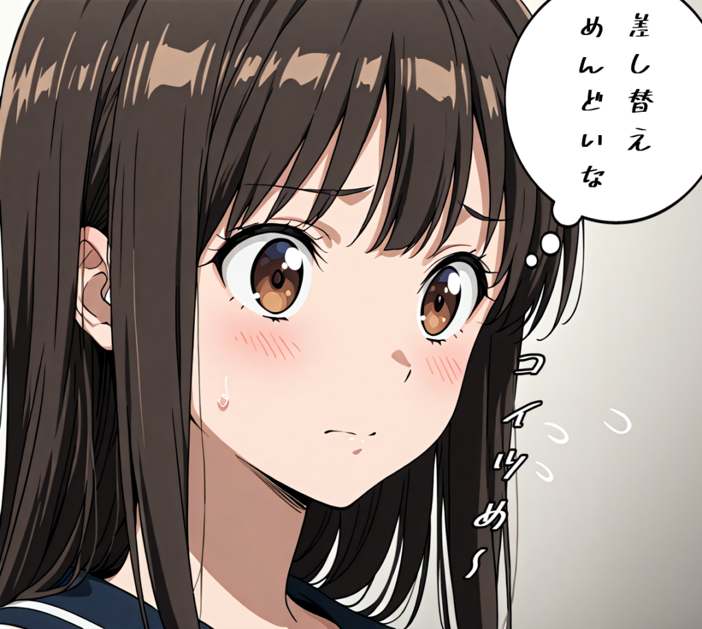タイトルと名前を素早く差し替え