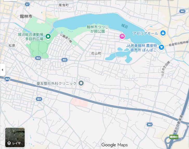 群馬県館林城沼