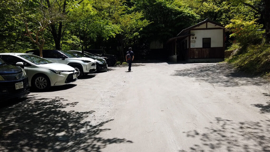 伊香保温泉飲泉所の無料駐車場