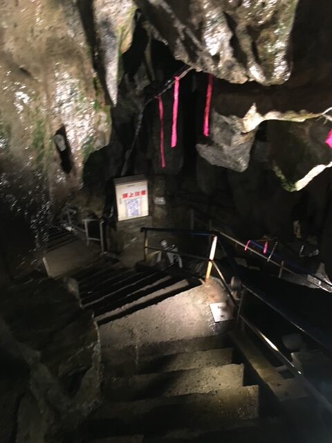 日原鍾乳洞の内部