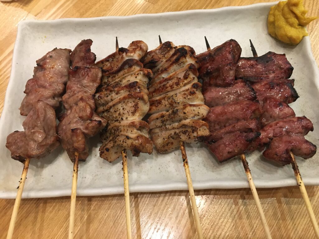 八王子の居酒屋 月忠 げっちゅうのモツ焼き