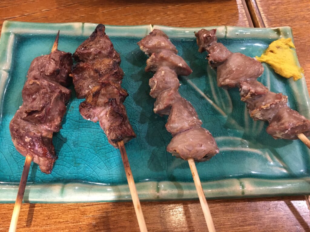立川の居酒屋たまがわの焼き鳥レビュー