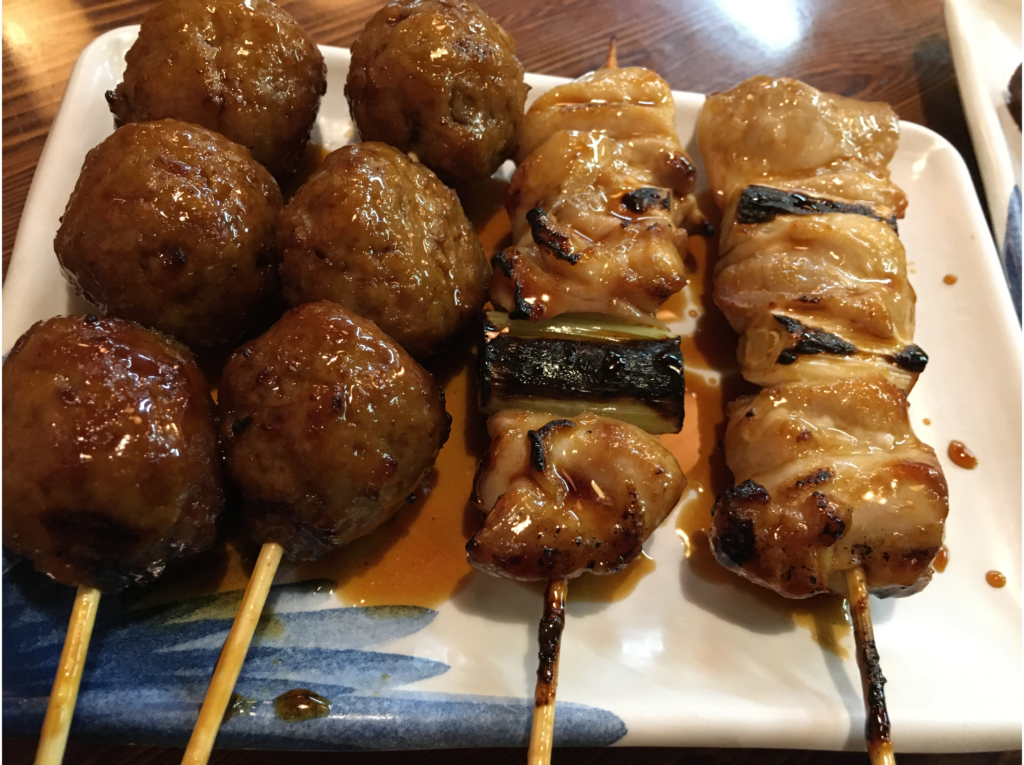 立川の居酒屋弁慶の焼き鳥