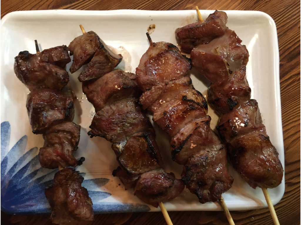 立川の居酒屋弁慶の焼き鳥
